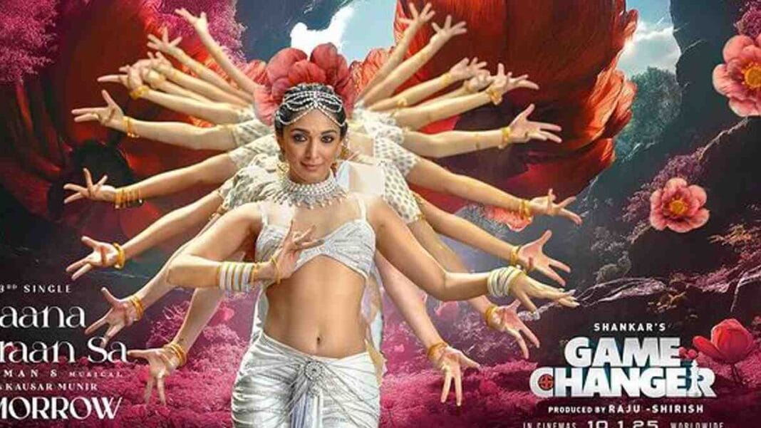 Netizens troll Kiara Advani’s apsara look from the 3rd single of ‘Game Changer’ says, “Fire that f*ckall makeup artist”