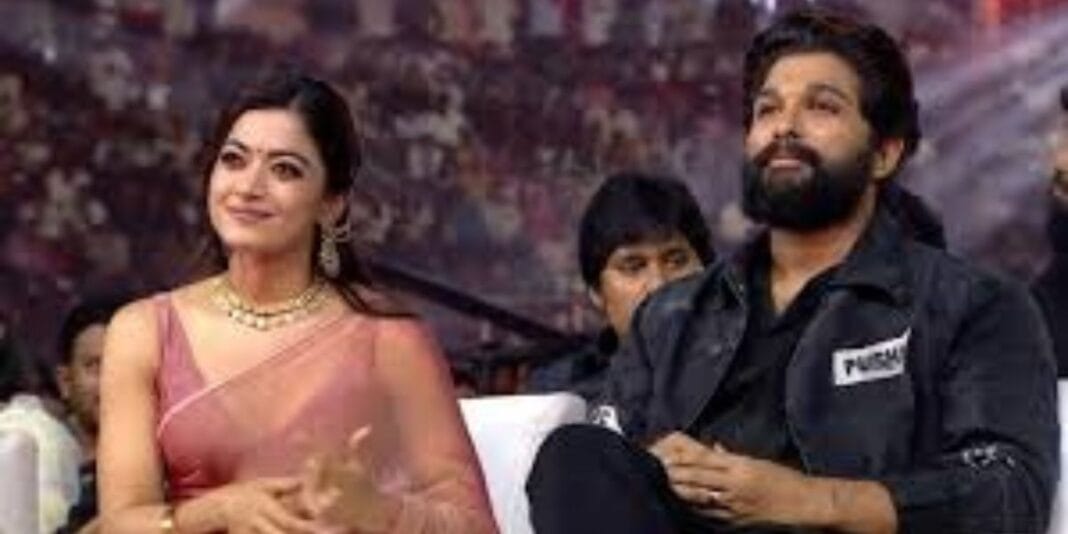 Pushpa Raj & Srivalli Set to Steal Our Hearts at Pushpa 2 Grand Pre-Release Event!