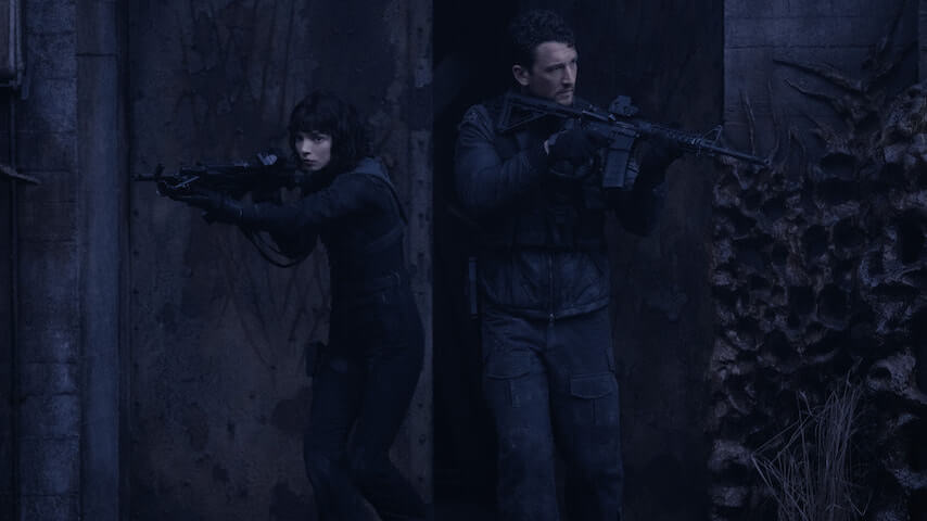 Anya Taylor-Joy and Miles Teller guard hell