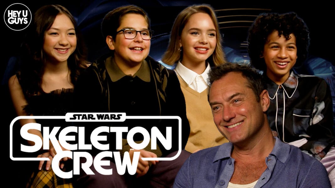 Star Wars Skeleton Crew Interviews: Jude Law, the cast & creators on 'The Goonies in space'
