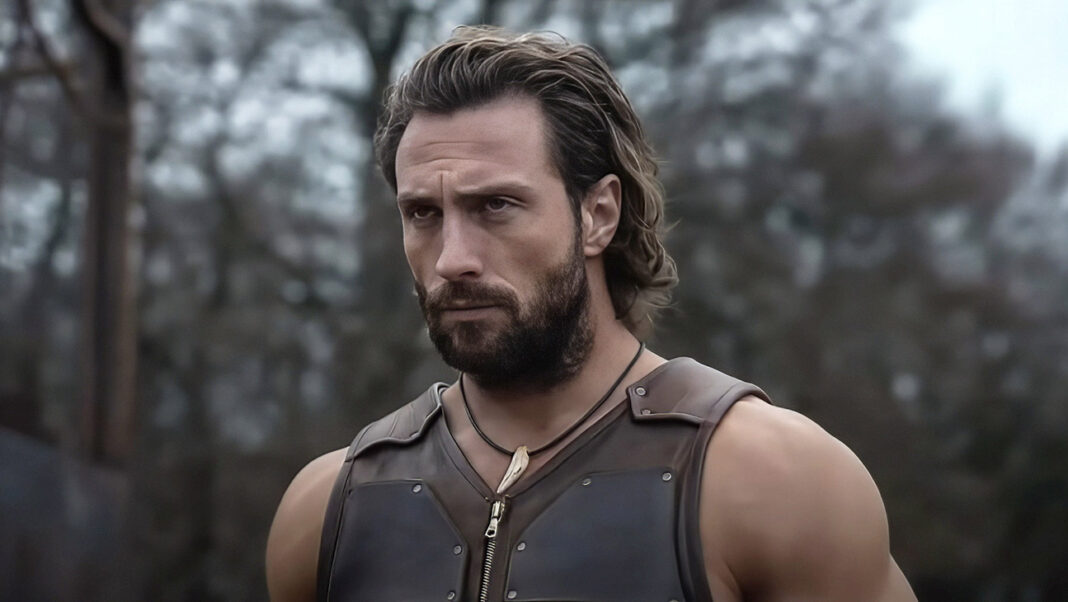 Kraven the Hunter, Aaron Taylor-Johnson as Kraven, 2024.