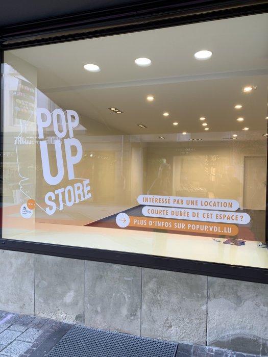 Call for applications – Pop-up store at 64, avenue de la Liberté