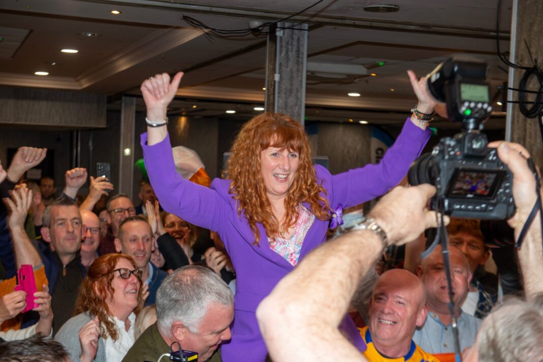 Belfast born Banner woman Donna McGettigan becomes Shannon's first TD
