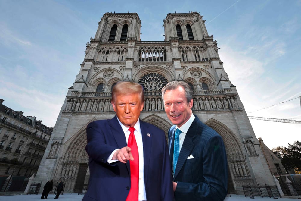 Notre-Dame-Eröffnung Großherzog Henri reist am Wochenende nach Paris – und trifft dort auf Donald Trump