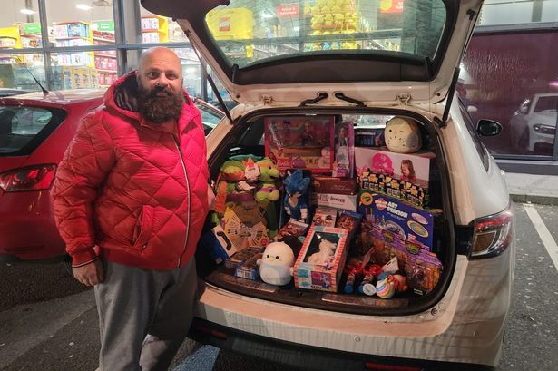Cork Handyman delivers Christmas toys and supermarket vouchers to struggling families