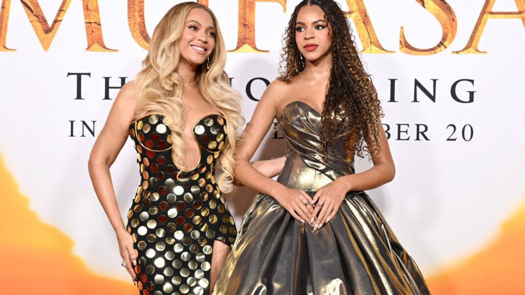 Beyonce Watches Blue Ivy Record Dialog for New Movie