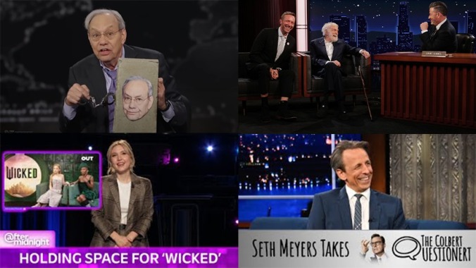 Late Night Last Week: Lewis Black Warns Screaming Doesn't Change Anything
