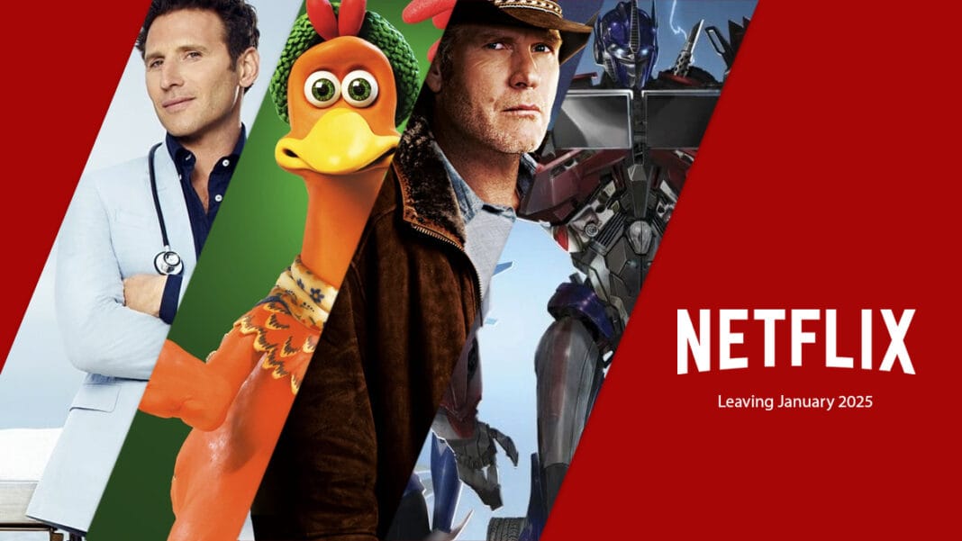 What's Leaving Netflix in January 2025