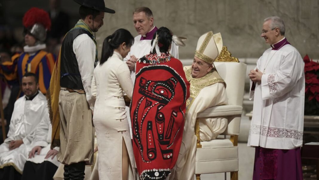 On Christmas Eve, Pope Francis appeals for courage to better the world