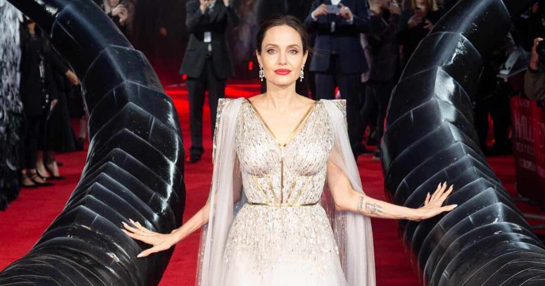 Throwback Picture Of Angelina Jolie Flaunting The Iconic Marilyn Monroe Hairstyle 