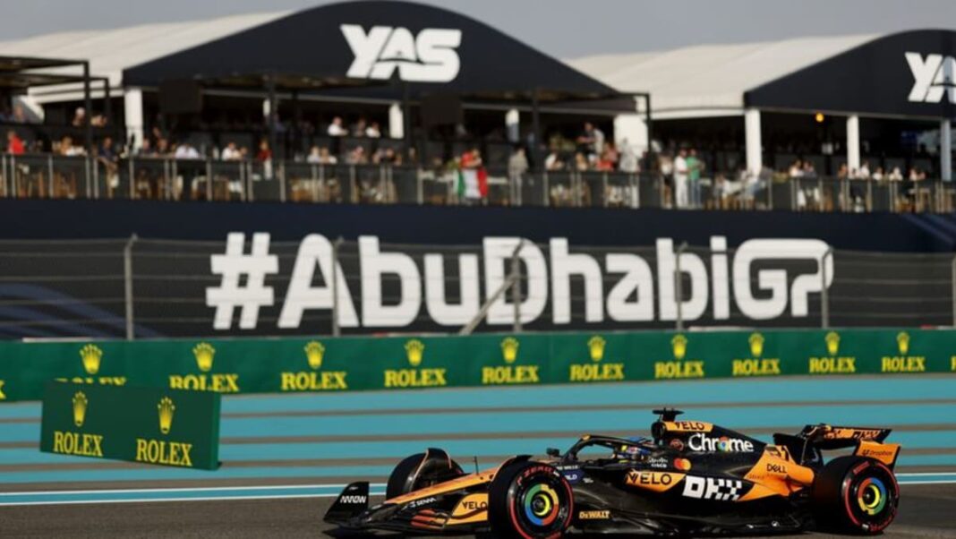 Piastri leads McLaren one-two in season's final F1 practice
