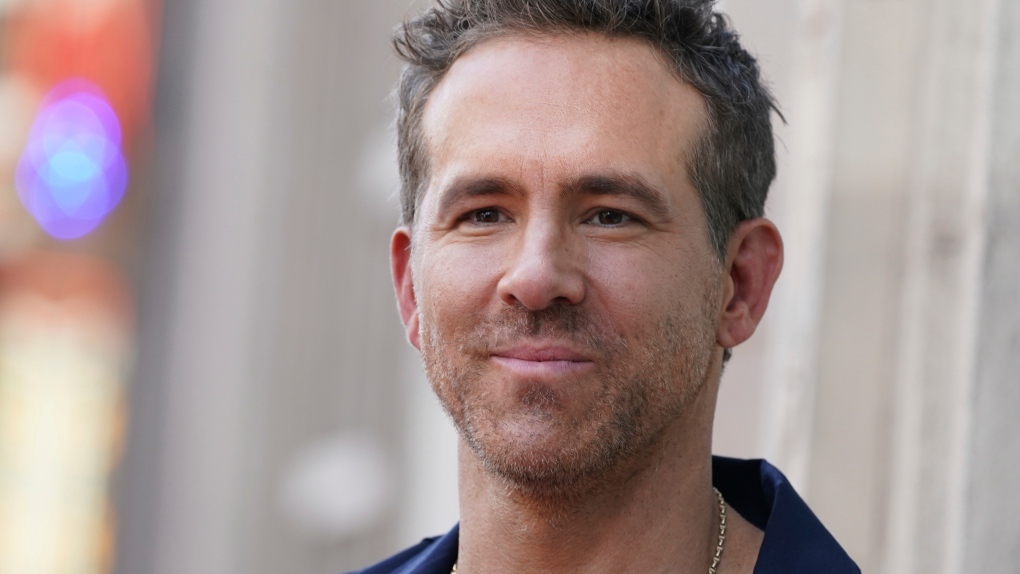 Ryan Reynolds attends a ceremony honoring Kevin Feige with a star on the Hollywood Walk of Walk of Fame, July 25, 2024, in Los Angeles. (Photo by Jordan Strauss/Invision/AP)