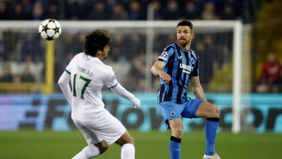 Brugge bounce back to beat Sporting 2-1