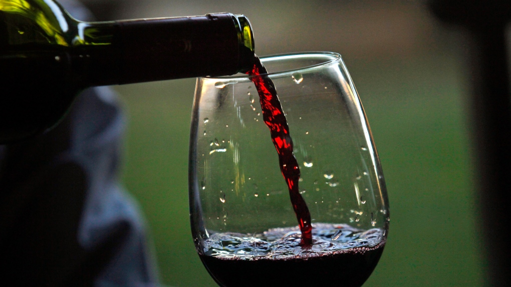 a man pours a glass of Erasmo wine at the Reserva de Caliboro vineyard in Maule Valley, Chile. A bold new wave of independent vintners are challenging Chile's reputation for producing oceans of agreeable but predictable wines. (AP Photo/Luis Hidalgo)