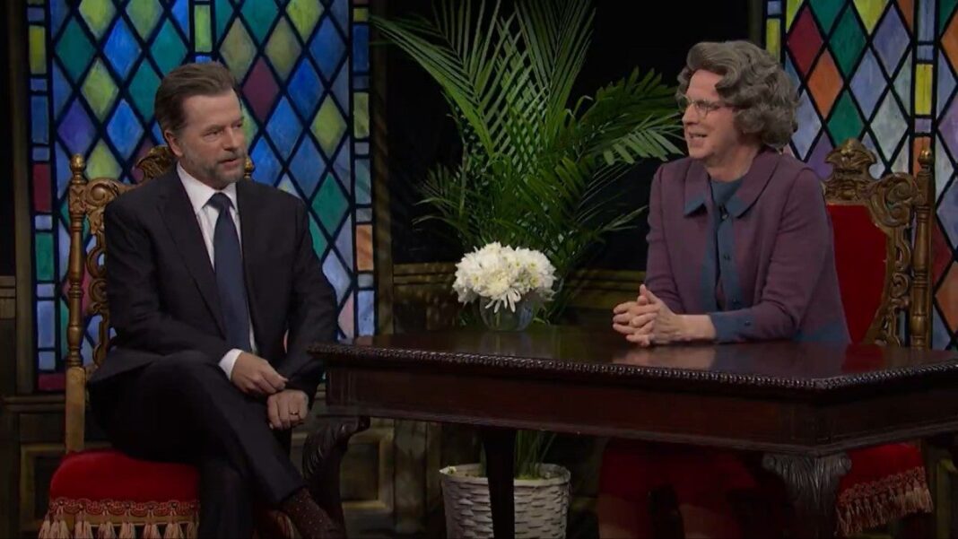 'SNL': Dana Carvey's Church Lady Grills David Spade's Hunter Biden - Who Compares Himself to Jesus