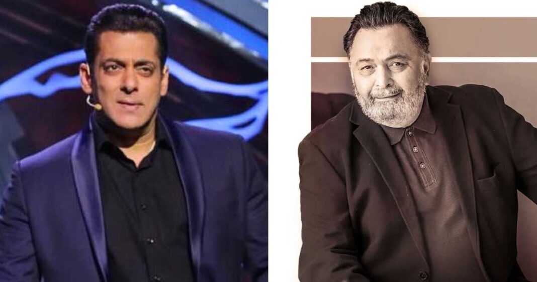 Salman Khan Once Reportedly Bashed Rishi Kapoor For Misbehaving With This Family Member 