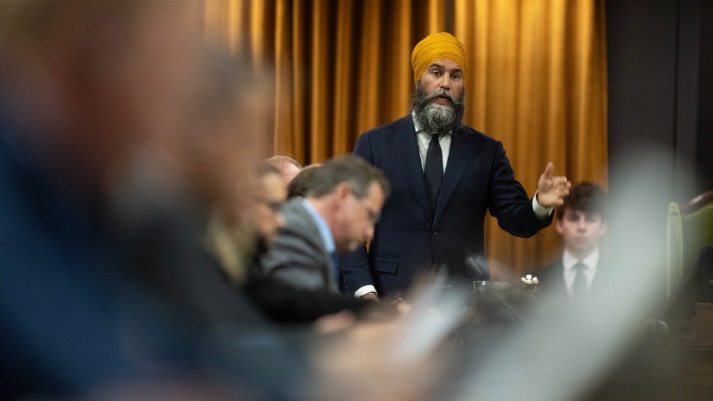 Singh calls on Trudeau to send $250 cheques to more Canadians