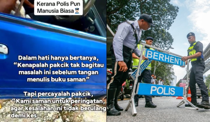 [Watch] No License, No Luck, No Lunch: Cop's Kindness Turns Traffic 'Saman' Around