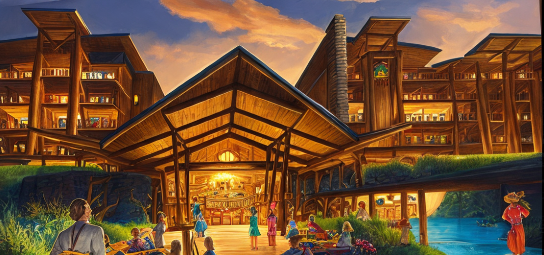We Might Wanna Give Some Thanks for Disney's New Lakeside Lodge
