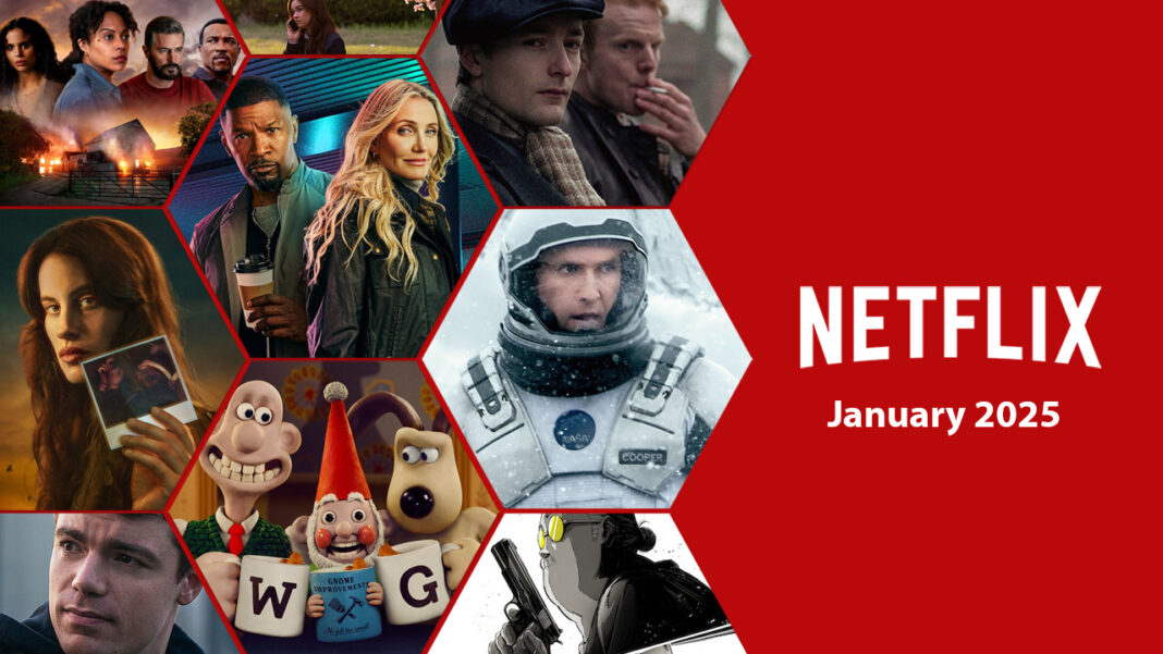 What's Coming to Netflix in January 2025