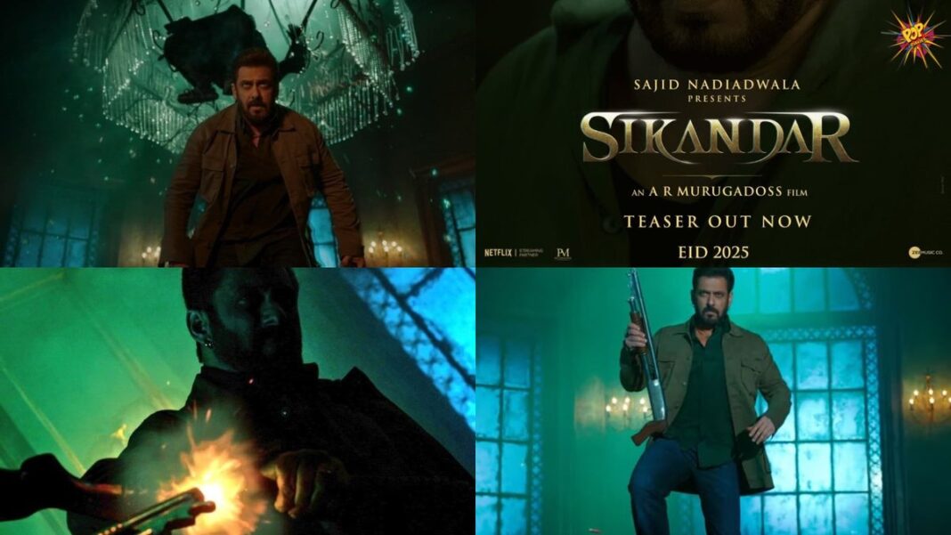 Salman Khan’s Power-Packed Teaser Hits 48 Million Views in 24 Hours, Trends #1 on YouTube!
