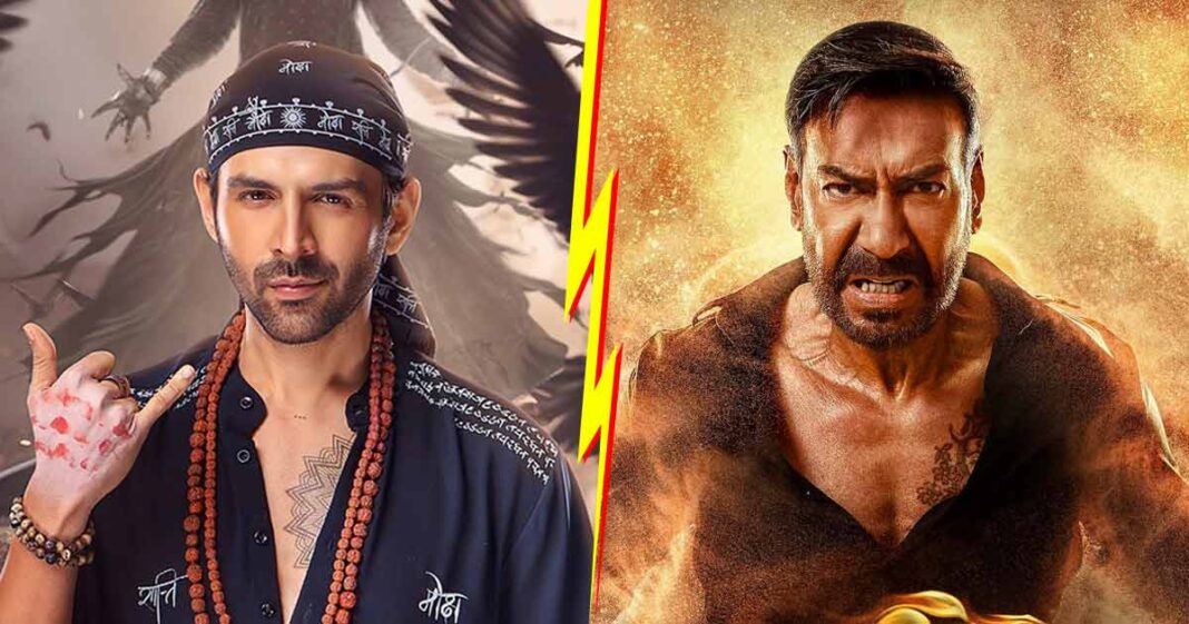 Bhool Bhulaiyaa 3 VS Singham Again