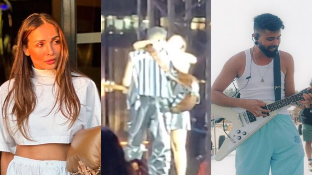 AP Dhillon & Malaika’s hug steals the show at his Mumbai concert; see here