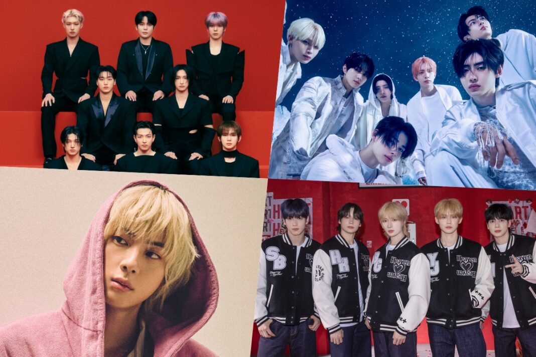 ATEEZ, ENHYPEN, Jin, TXT, Jimin, Stray Kids, SEVENTEEN, ILLIT, And More Sweep Top Spots On Billboard World Albums Chart