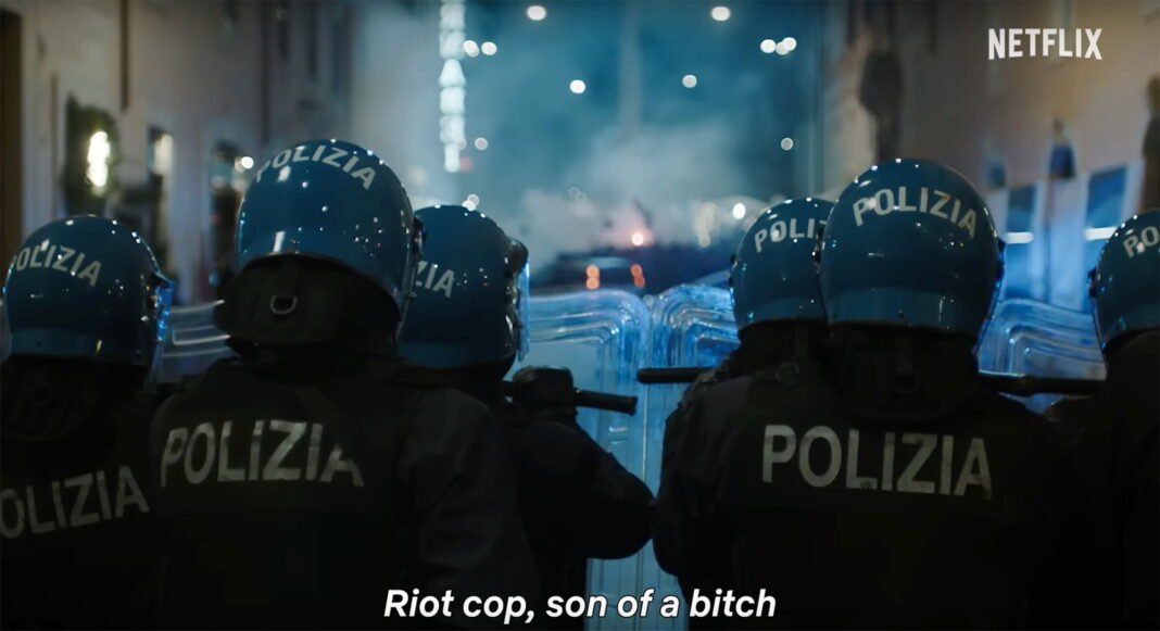 First Look at 'Public Disorder' Series About a Riot Police Team in Rome