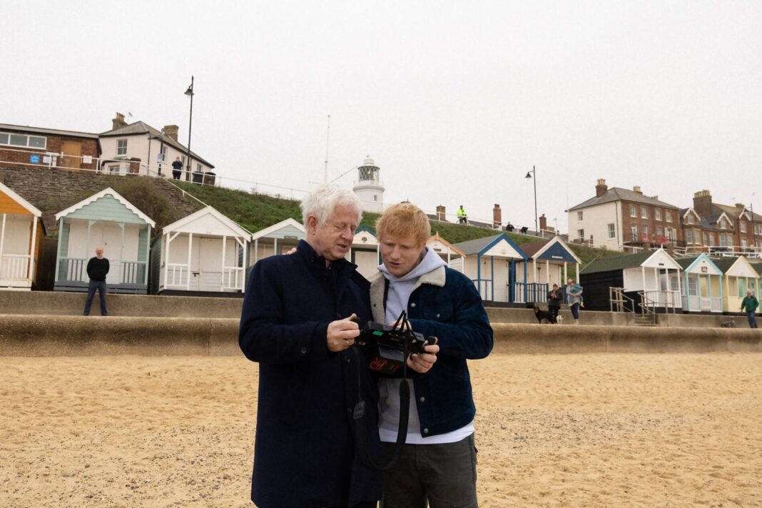 richard curtis and Ed Sheeran