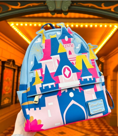 New Loungefly Disneyland Paris Castle Backpack Arrives in Boutiques