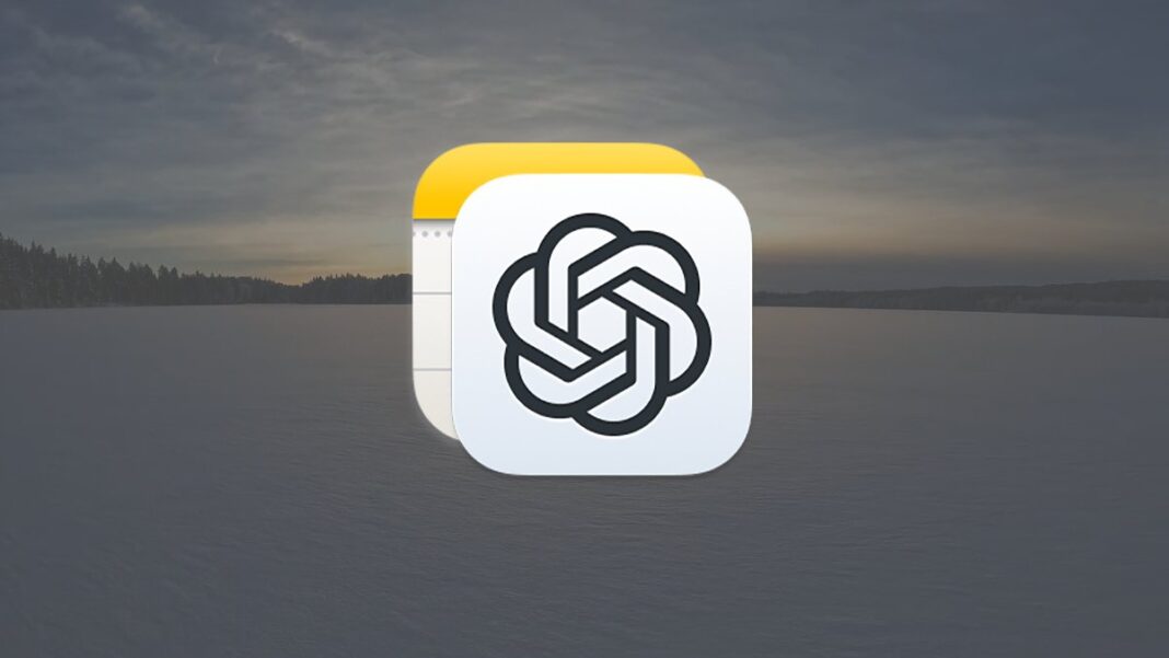 Speed up your workflow by using ChatGPT in Apple Notes