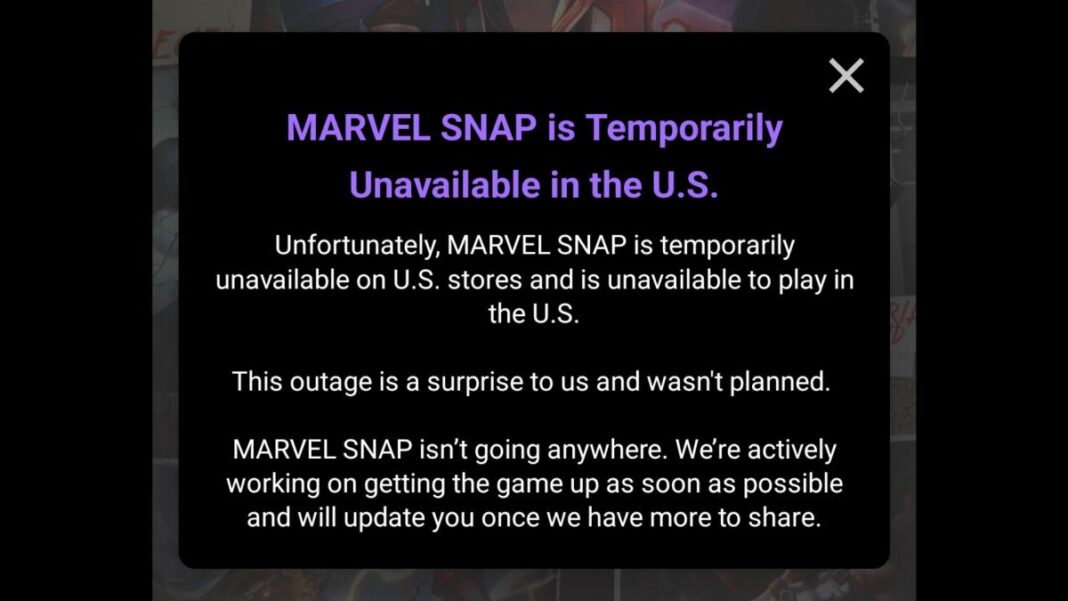 Marvel Snap, CapCut, Lemon8 and other ByteDance apps have also shut down in the US alongside TikTok