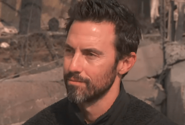 Milo Ventimiglia Visits Burned Malibu Home, Notes This Is Us Parallels
