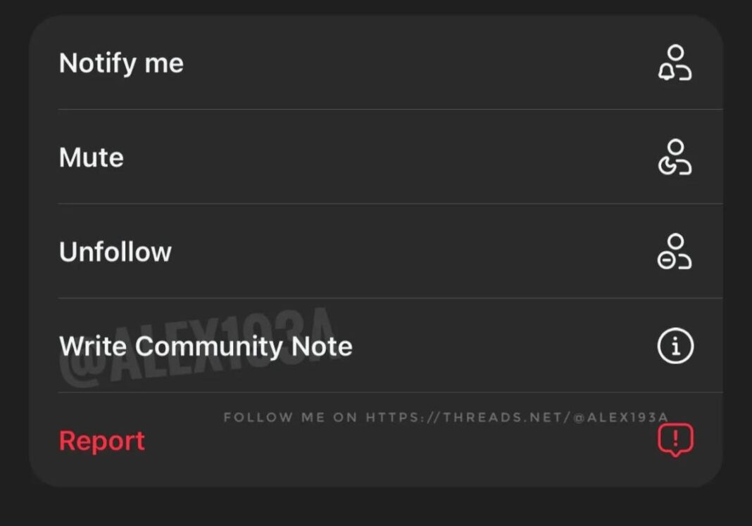 Threads is starting to test community notes internally