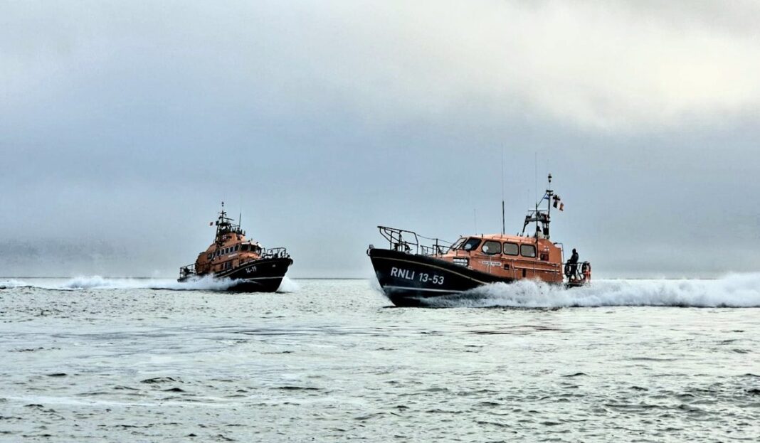 Arklow RNLI respond to reports of casualty amid New Year celebrations