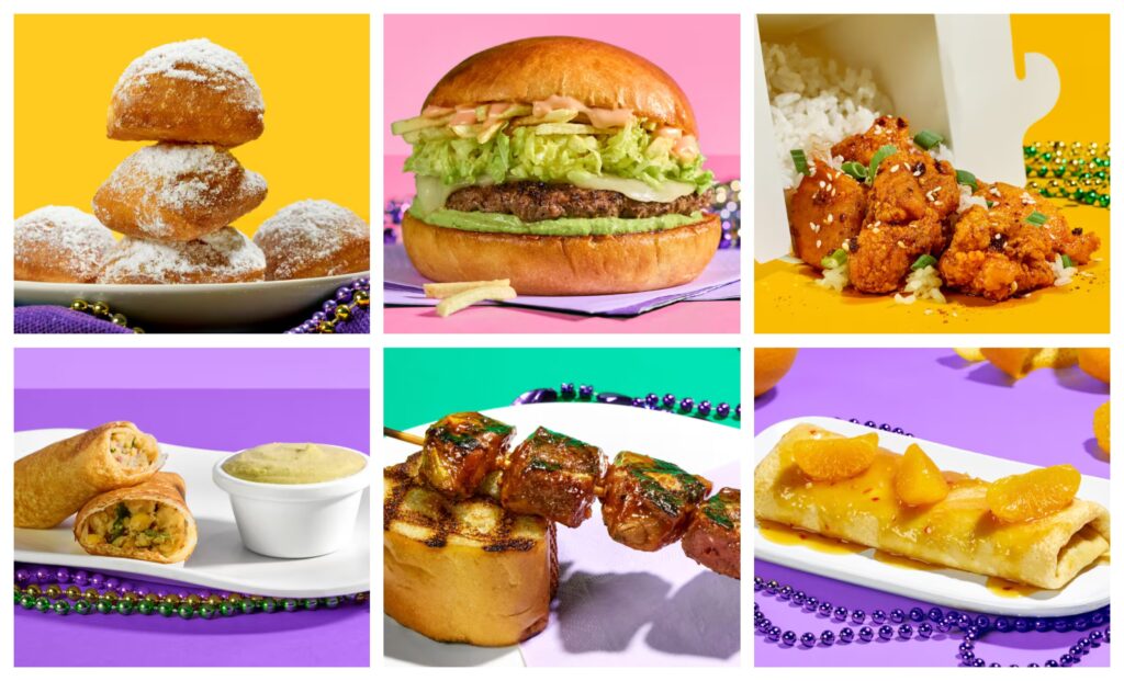 mardi gras food cover universal studios 2025