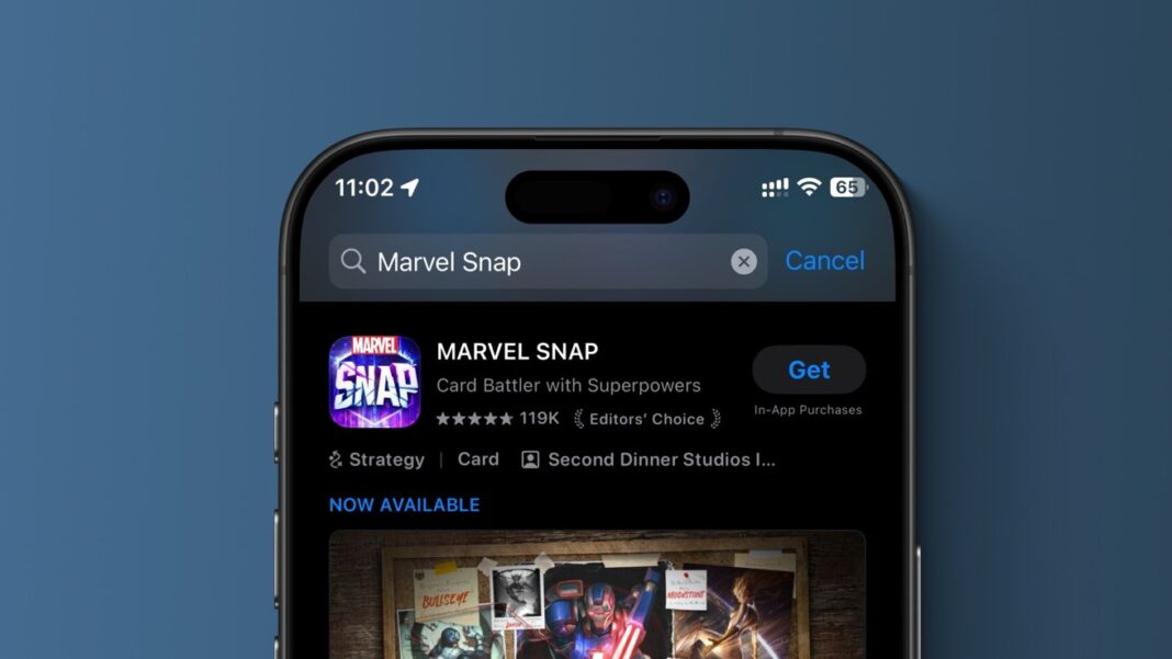 'Marvel Snap' has returned to the App Store in the United States