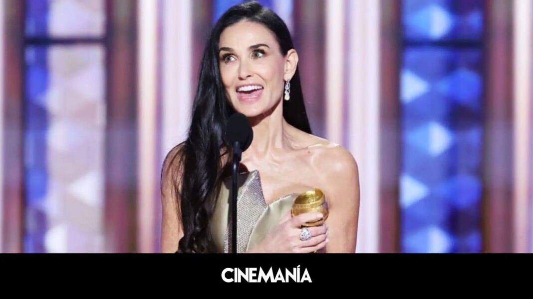 el discurso más emocionante de los Globos de Oro tras ganar por 'La sustancia'