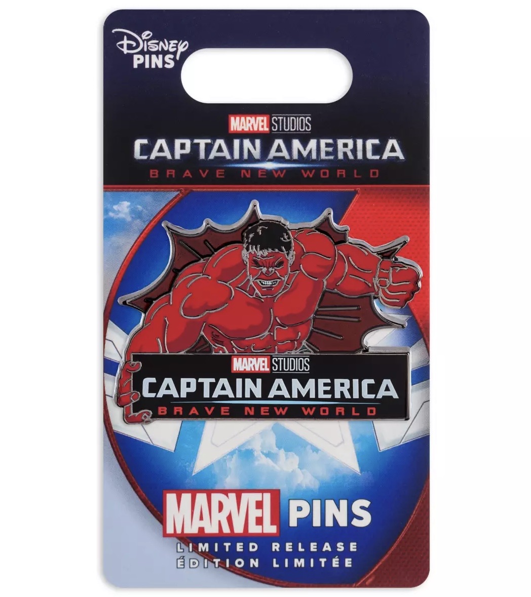 Red Hulk – Captain America Brave New World Disney Pin