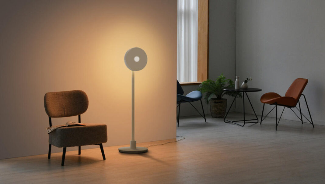 LG’s new projector looks like a stand fan