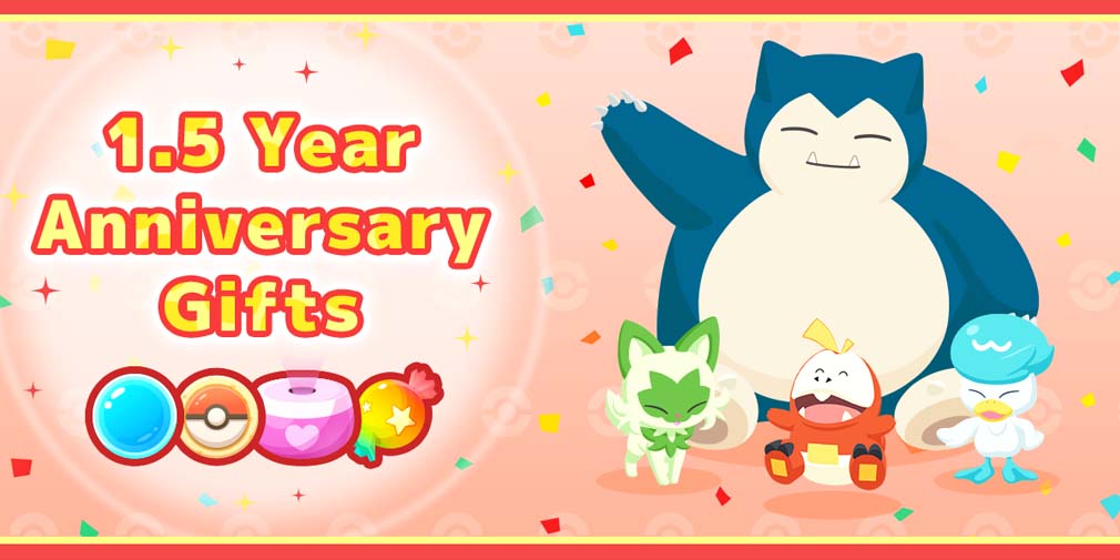 Pokemon Sleep is giving away 1.5-year anniversary gifts for sleepy researchers until April