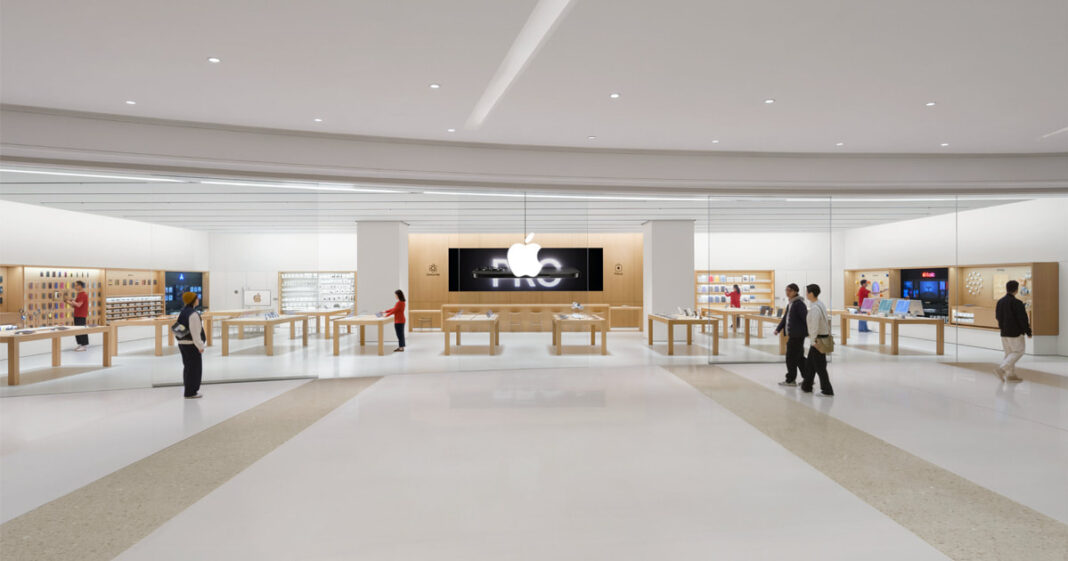 Apple MixC Hefei opens for customers this Saturday, January 18, in Anhui, China