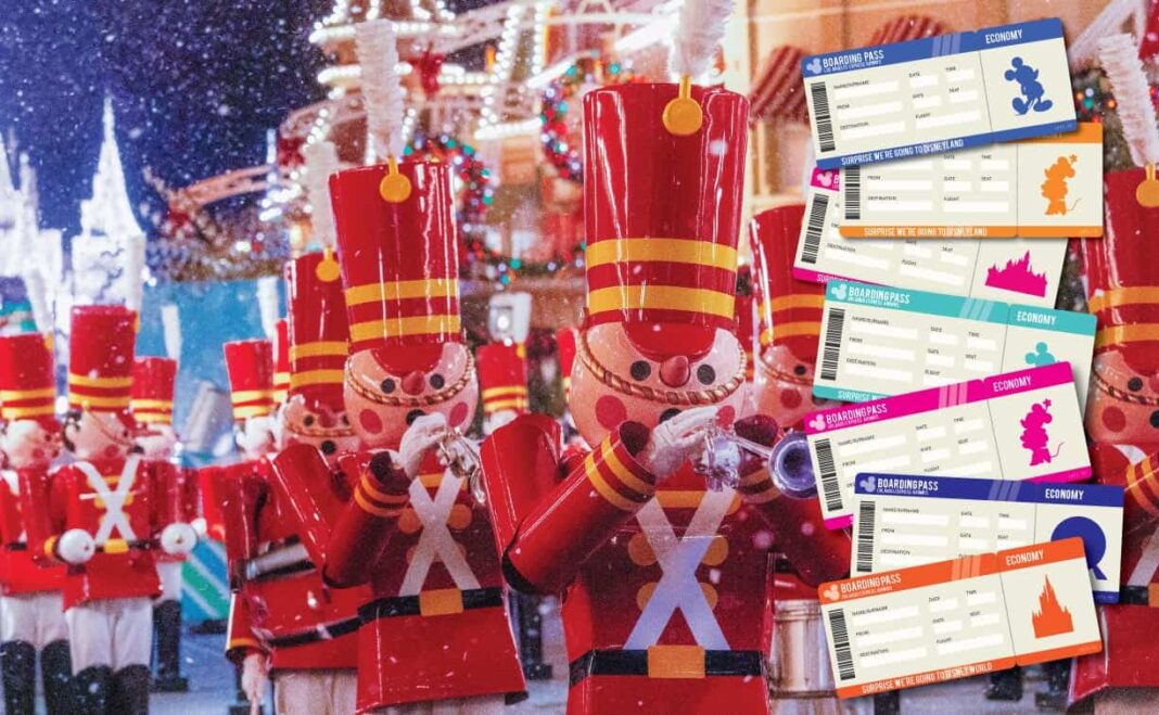 Free Printable Surprise Disney Tickets