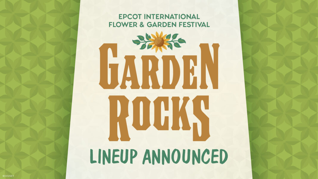 2025 EPCOT Garden Rocks Concert Series Lineup Revealed