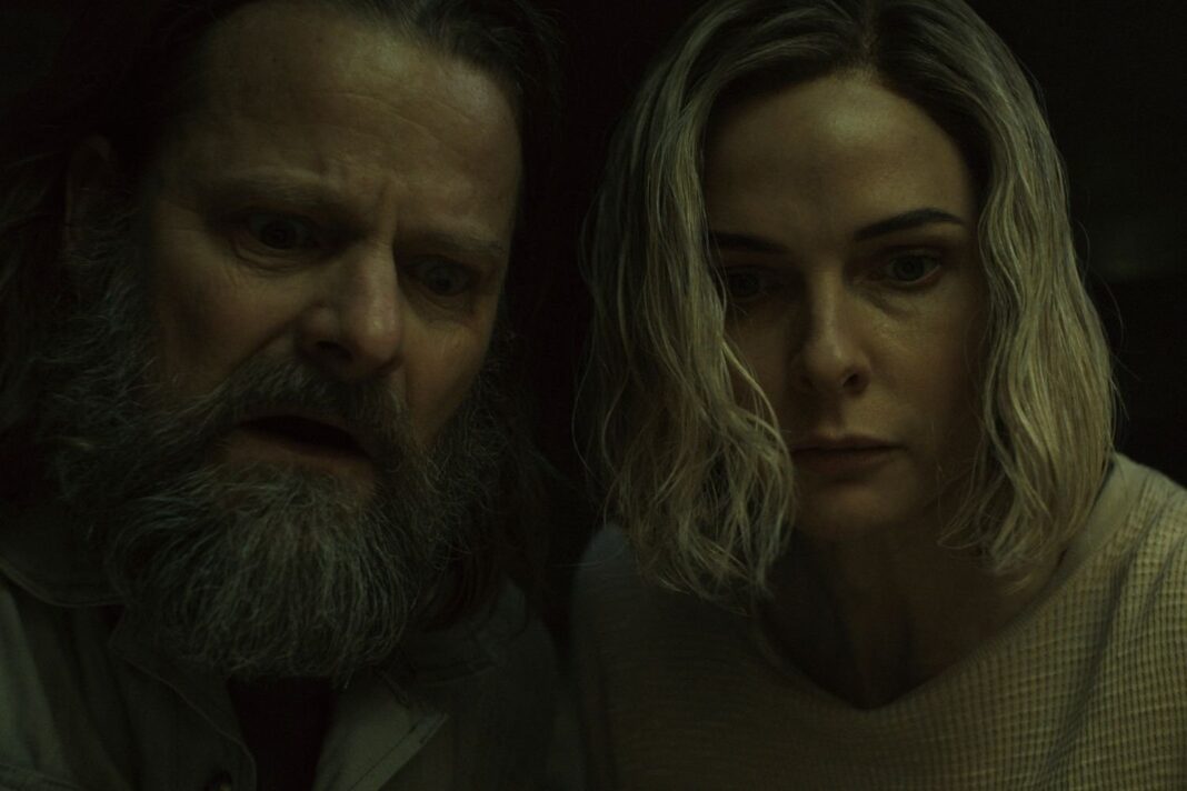 Rebecca Ferguson and Steve Zahn spend a lot of time together in Silo season two.