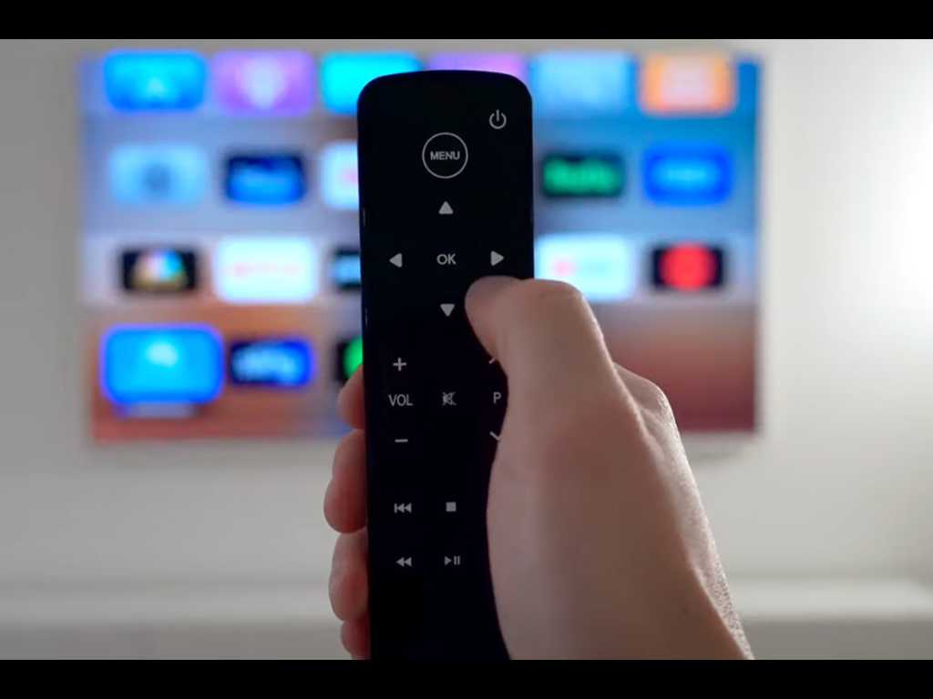 Button Remote for Apple TV/Apple TV 4K (Bluetooth + Infrared)